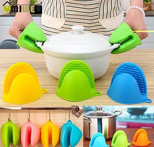 Silicone Pot Holders – Heat Resistant Oven Mitts for Kitchen Cooking | Xorvessa