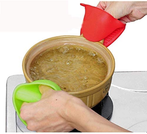 Silicone Pot Holders – Heat Resistant Oven Mitts for Kitchen Cooking | Xorvessa