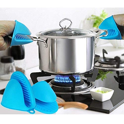 Silicone Pot Holders – Heat Resistant Oven Mitts for Kitchen Cooking | Xorvessa