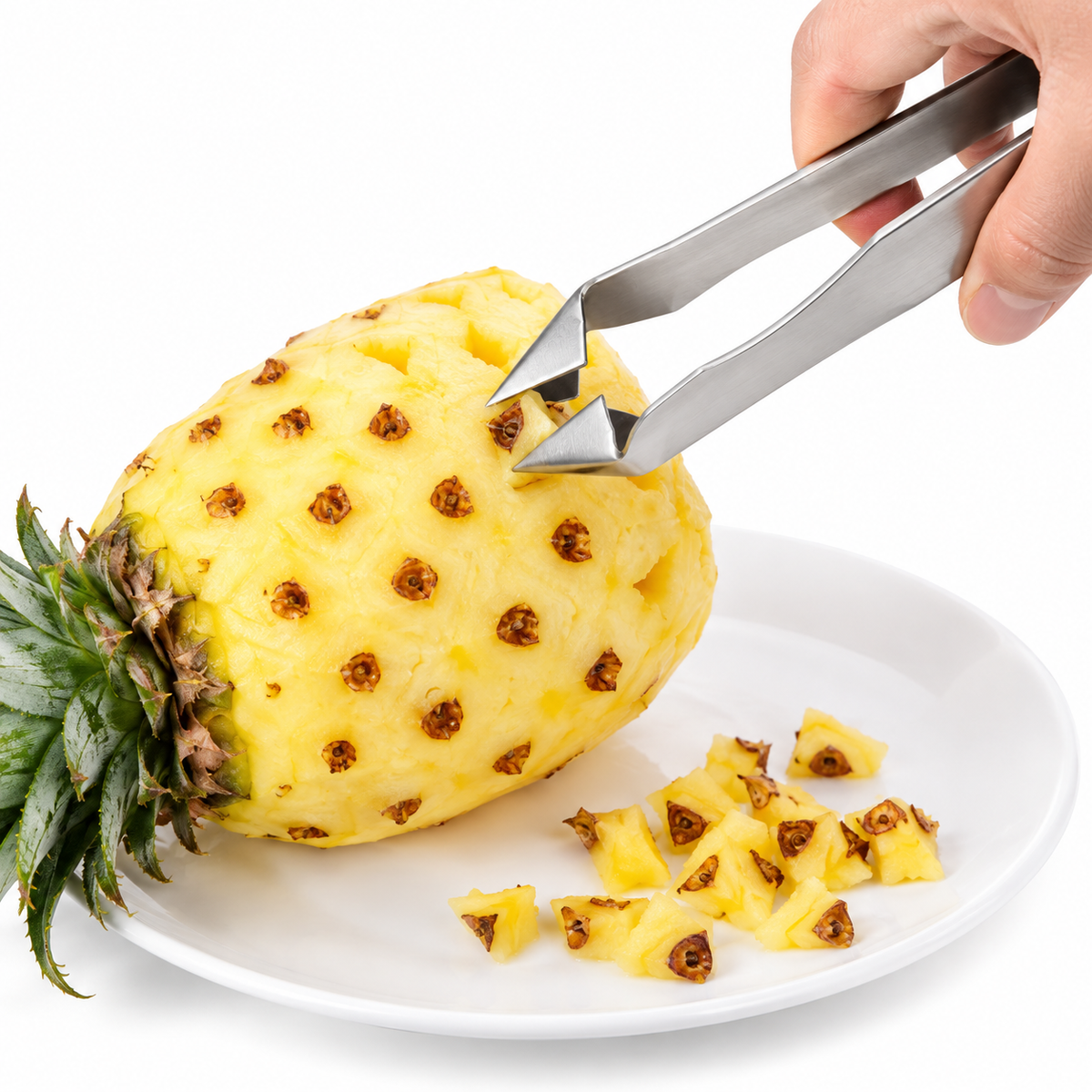 Stainless Steel Pineapple Eye Remover Clip