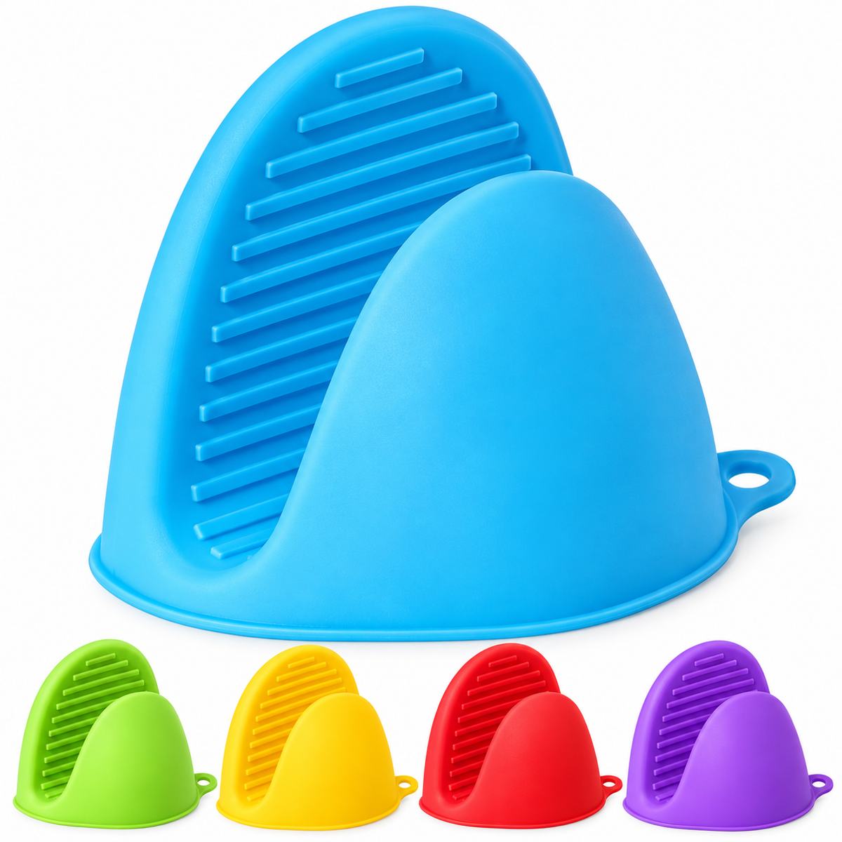 Silicone Pot Holders – Heat Resistant Oven Mitts for Kitchen Cooking | Xorvessa