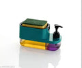 3-in-1 Kitchen Soap Dispenser with Sponge Holder – Dishwashing Liquid Pump | Xorvessa